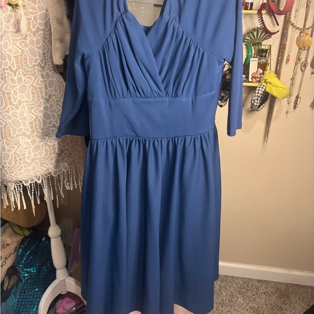 Vixen Navy Starlet Swing  Dress